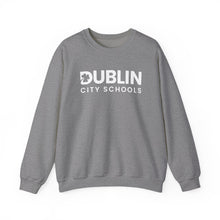 Load image into Gallery viewer, Dublin City Schools New Logo Crewneck Sweatshirt