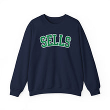 Load image into Gallery viewer, Sells College Block Crewneck Sweatshirt