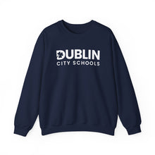 Load image into Gallery viewer, Dublin City Schools New Logo Crewneck Sweatshirt