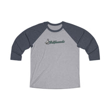 Load image into Gallery viewer, Chapman Wolfhounds 3/4 Raglan Teacher Tee