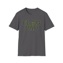 Load image into Gallery viewer, Dublin Jerome Marching Band Flag Dad Softstyle Tee