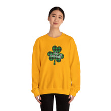 Load image into Gallery viewer, Olde Sawmill Plaid Shamrock Adult Super Soft Crewneck Sweatshirt
