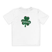 Load image into Gallery viewer, Wyandot Youth Shamrock Moisture Wicking Tee
