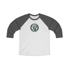 Load image into Gallery viewer, Chapman Wolfhounds Logo 3/4 Raglan Teacher Tee