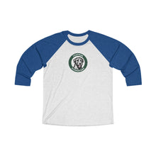Load image into Gallery viewer, Chapman Wolfhounds Logo 3/4 Raglan Teacher Tee