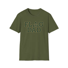 Load image into Gallery viewer, Dublin Jerome Marching Band Flag Dad Softstyle Tee