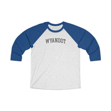 Load image into Gallery viewer, Wyandot Adult Raglan Tee - Super Soft Unisex Tri-Blend