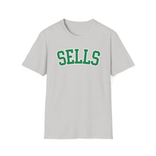 Load image into Gallery viewer, Sells Adult College Block Super Soft T-Shirt