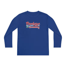 Load image into Gallery viewer, Buckeye Swimming Youth Long Sleeve Competitor Tee