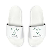 Load image into Gallery viewer, Dublin Golf Logo Women's PU Slide Sandals