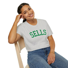 Load image into Gallery viewer, Sells Adult College Block Super Soft T-Shirt