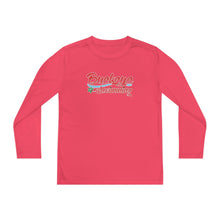Load image into Gallery viewer, Buckeye Swimming Youth Long Sleeve Competitor Tee