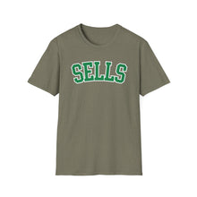 Load image into Gallery viewer, Sells Adult College Block Super Soft T-Shirt