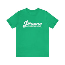 Load image into Gallery viewer, Dublin Jerome Marching Band Script Women's Jersey Short Sleeve Tee