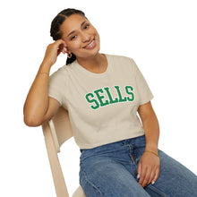 Load image into Gallery viewer, Sells Adult College Block Super Soft T-Shirt