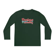 Load image into Gallery viewer, Buckeye Swimming Youth Long Sleeve Competitor Tee