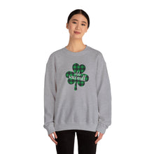 Load image into Gallery viewer, Olde Sawmill Plaid Shamrock Adult Super Soft Crewneck Sweatshirt