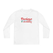 Load image into Gallery viewer, Buckeye Swimming Youth Long Sleeve Competitor Tee