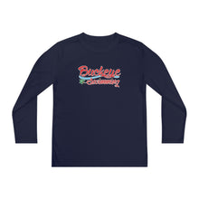 Load image into Gallery viewer, Buckeye Swimming Youth Long Sleeve Competitor Tee