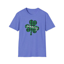 Load image into Gallery viewer, Pinney Plaid Shamrock Jersey Short Sleeve Tee