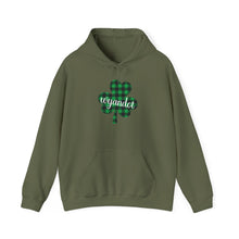 Load image into Gallery viewer, Wyandot Shamrock Adult Soft Hooded Sweatshirt