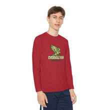 Load image into Gallery viewer, Eversole Logo YOUTH Long Sleeve Competitor Tee