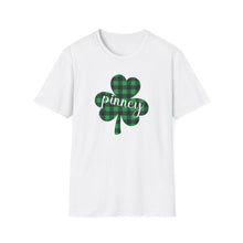 Load image into Gallery viewer, Pinney Plaid Shamrock Jersey Short Sleeve Tee