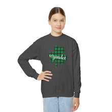 Load image into Gallery viewer, Wyandot Shamrock Youth Crewneck Sweatshirt