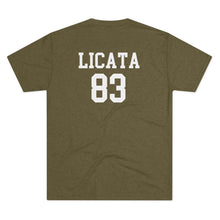 Load image into Gallery viewer, Licata Football Unisex Tri-Blend Crew Tee