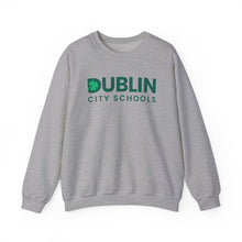 Load image into Gallery viewer, Dublin City Schools New Logo Crewneck Sweatshirt