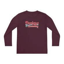 Load image into Gallery viewer, Buckeye Swimming Youth Long Sleeve Competitor Tee