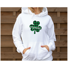 Load image into Gallery viewer, Wyandot Shamrock Adult Soft Hooded Sweatshirt