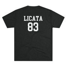 Load image into Gallery viewer, Licata Football Unisex Tri-Blend Crew Tee