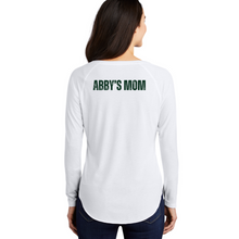 Load image into Gallery viewer, DJ Competitive Cheer Women's PosiCharge® Long Sleeve Tri-Blend Wicking Scoop Neck Raglan Tee