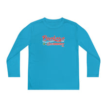 Load image into Gallery viewer, Buckeye Swimming Youth Long Sleeve Competitor Tee