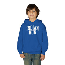 Load image into Gallery viewer, Indian Run Arch YOUTH Hoodie
