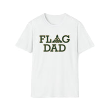 Load image into Gallery viewer, Dublin Jerome Marching Band Flag Dad Softstyle Tee