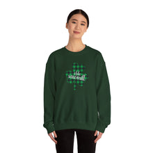 Load image into Gallery viewer, Olde Sawmill Plaid Shamrock Adult Super Soft Crewneck Sweatshirt
