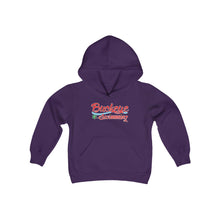 Load image into Gallery viewer, Buckeye Swimming Youth Super Soft Hooded Sweatshirt
