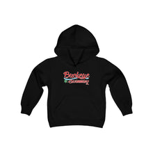 Load image into Gallery viewer, Buckeye Swimming Youth Super Soft Hooded Sweatshirt