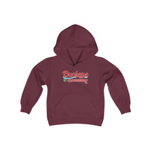 Load image into Gallery viewer, Buckeye Swimming Youth Super Soft Hooded Sweatshirt