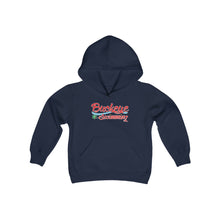 Load image into Gallery viewer, Buckeye Swimming Youth Super Soft Hooded Sweatshirt