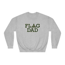 Load image into Gallery viewer, Dublin Jerome Marching Band Flag Dad Super Soft Crewneck Sweatshirt