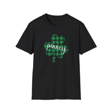Load image into Gallery viewer, Pinney Plaid Shamrock Jersey Short Sleeve Tee