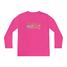 Load image into Gallery viewer, Buckeye Swimming Youth Long Sleeve Competitor Tee