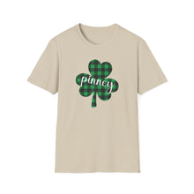Load image into Gallery viewer, Pinney Plaid Shamrock Jersey Short Sleeve Tee