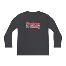 Load image into Gallery viewer, Buckeye Swimming Youth Long Sleeve Competitor Tee