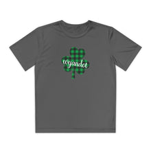 Load image into Gallery viewer, Wyandot Youth Shamrock Moisture Wicking Tee