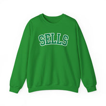 Load image into Gallery viewer, Sells College Block Crewneck Sweatshirt