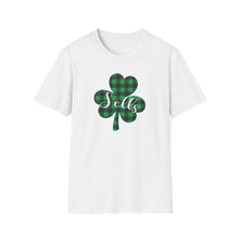 Load image into Gallery viewer, Sells Plaid Shamrock ADULT Super Soft T-Shirt